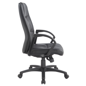 Civic Managers HB Black PU Office Chair with Arms