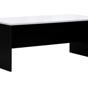 Essentials Express Commercial Straight Desk 1800W x 900D Colour White/Charcoal