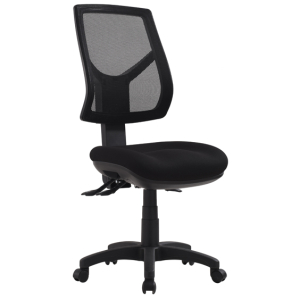 Rio High Mesh Back 3 Lever Ergonomic Black Office Chair