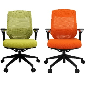 Vogue 4M Managers Mesh Back Padded Seat Office Chair with Arms in Colours Office Chair