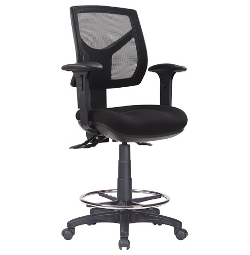Rio Med Mesh Back Drafting Chair with Arms