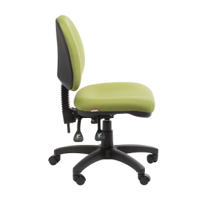 Bega Ergonomic Task 3 Lever Office Chair - Fabric Colour Green