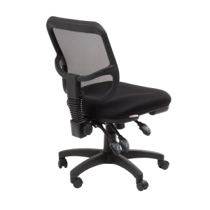 Eden AFRDI Approved Ergonomic Mesh Back 3 Lever Office Chair Black