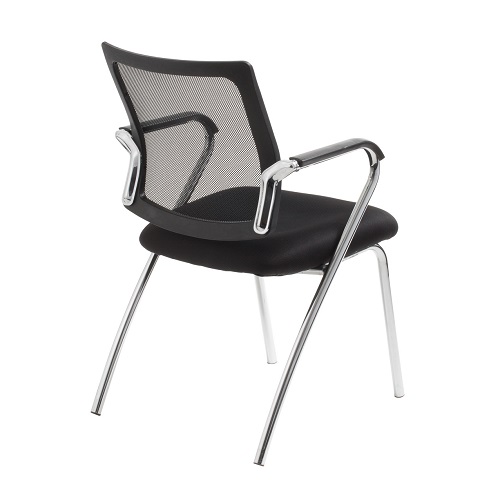 Townsville Visitors Mesh Back Chair Back View i Office Furniture