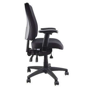 Ergoform AFRDI Approved Fully Ergonomic MB Chair with Arms Black