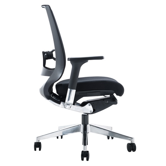 Evita Executive Designer Black Mesh Office Chair | i Office Furniture