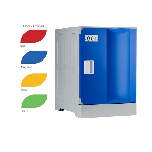 Steelco ABS GEN2 Mini Plastic Locker 1 Door 555H